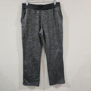 Under Armour Mens Sweatpants Size Large Heather Gray Athleisure Gym Workout